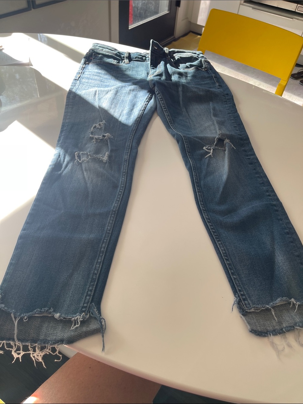 Vigoss Distressed Blue Women's Jeans